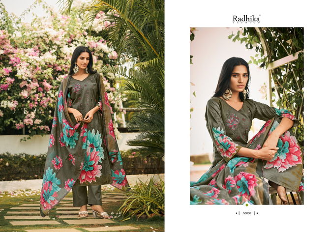 Azara Mussaret Vol 22 By Radhika Cotton Dress Material Catalog